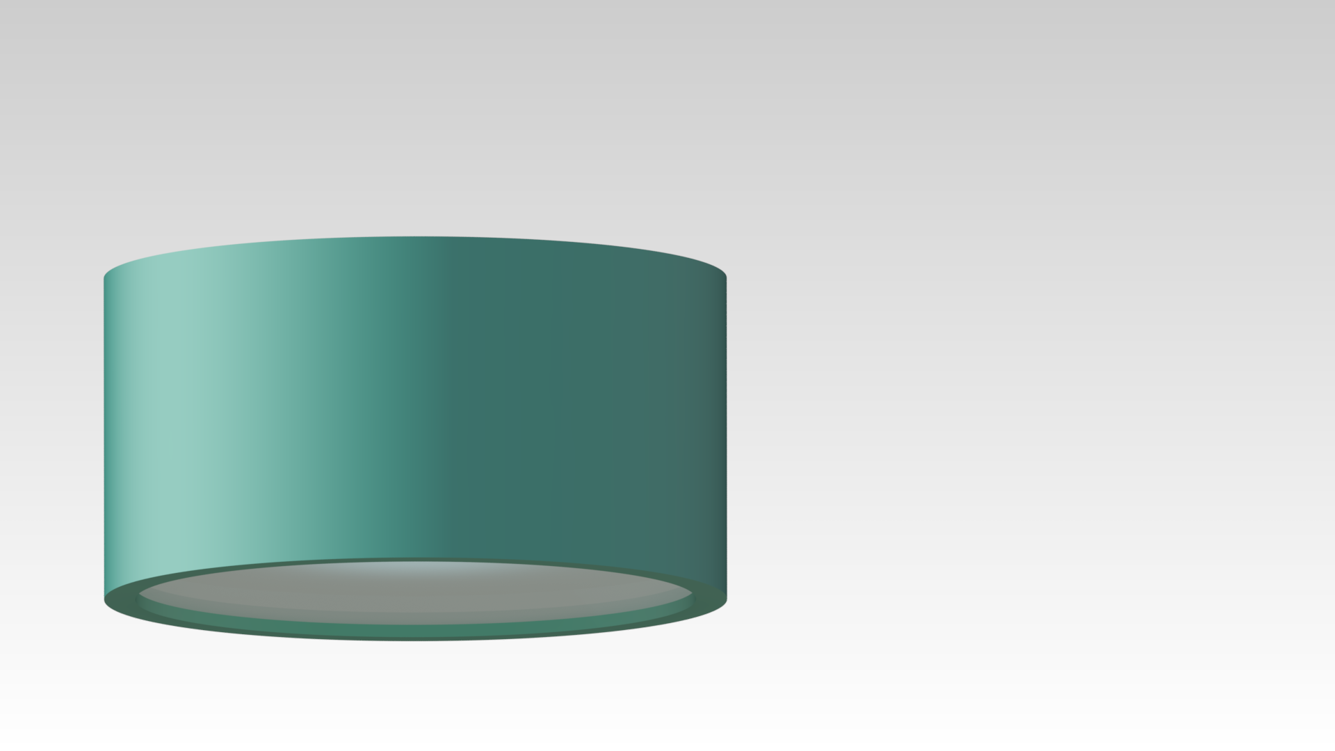 дизайнерский светильник потолочный накладной цвета аквамарин круглый
