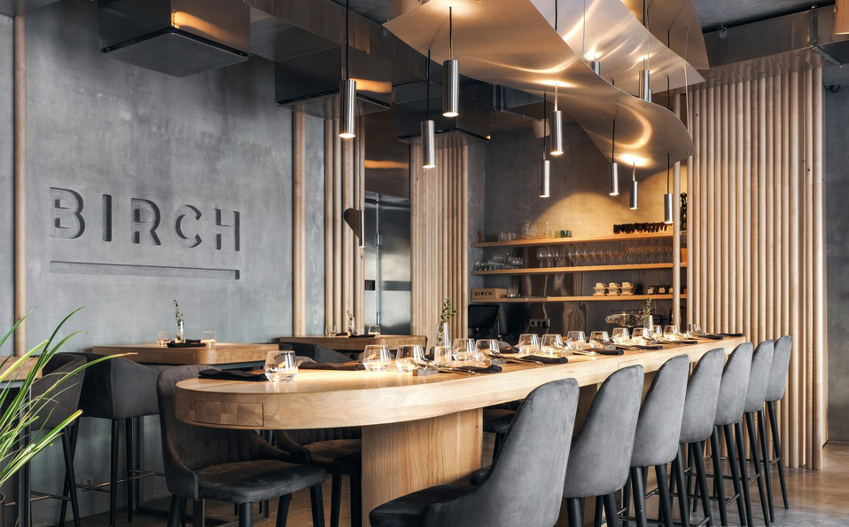 светильники ресторан birch